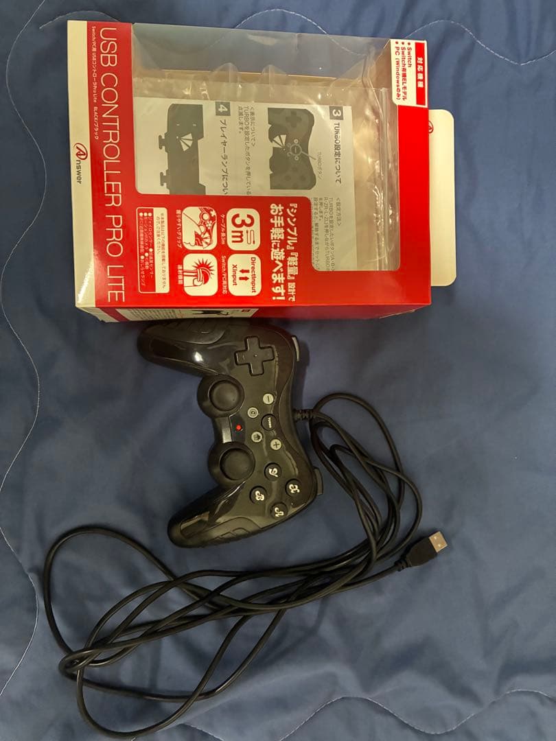 Nintendo Switch 本体 + USBコントローラー + ゲームソフト