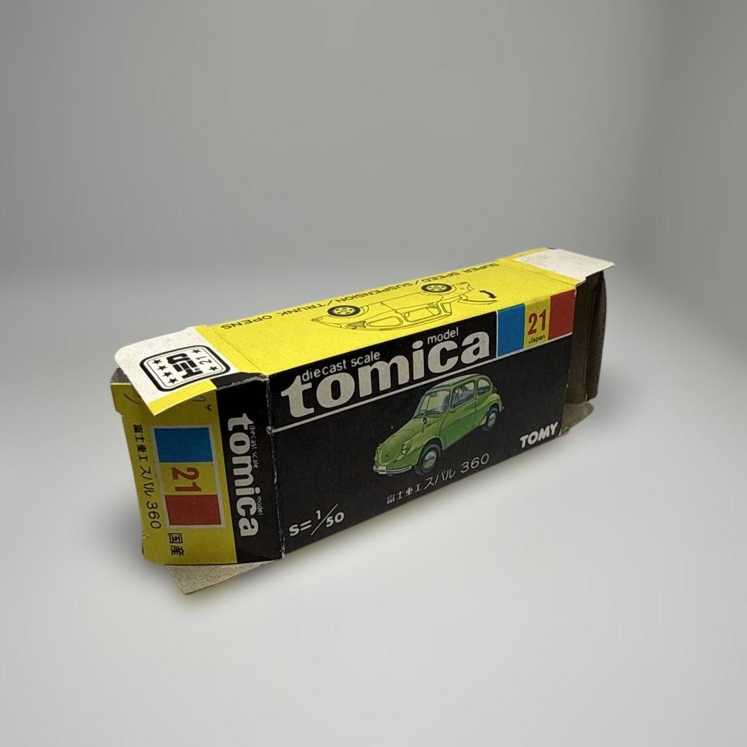 日本製トミカ NO.21 スバル360 アイアド店舗移転記念特注品 箱有り