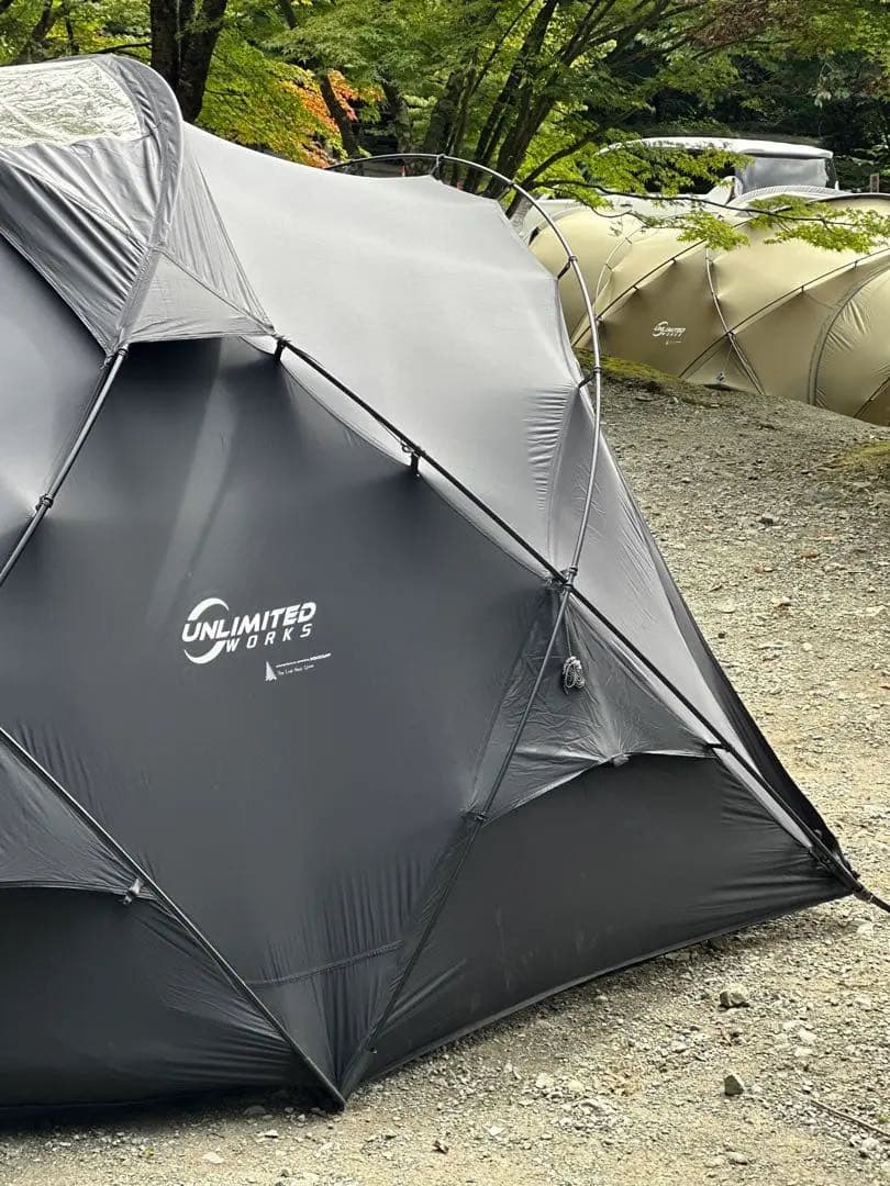 doki camp g2000 ブラック ドーム型テント