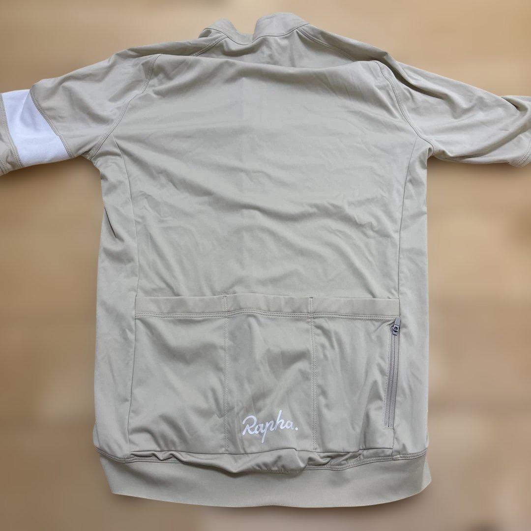 Rapha ベージュ 半袖サイクルジャージ