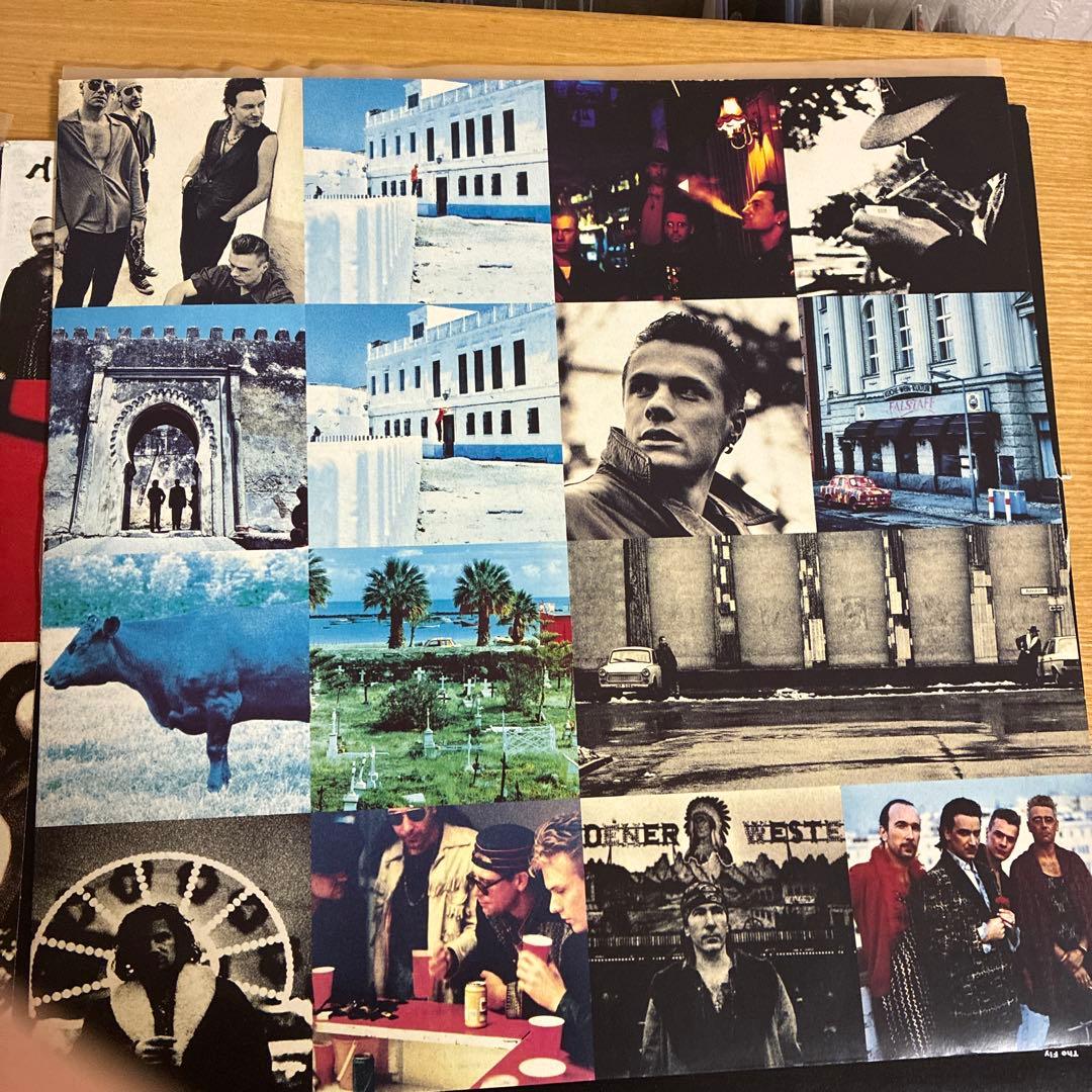 【EUオリジナル盤】U2 「Achtung Baby」　レコード
