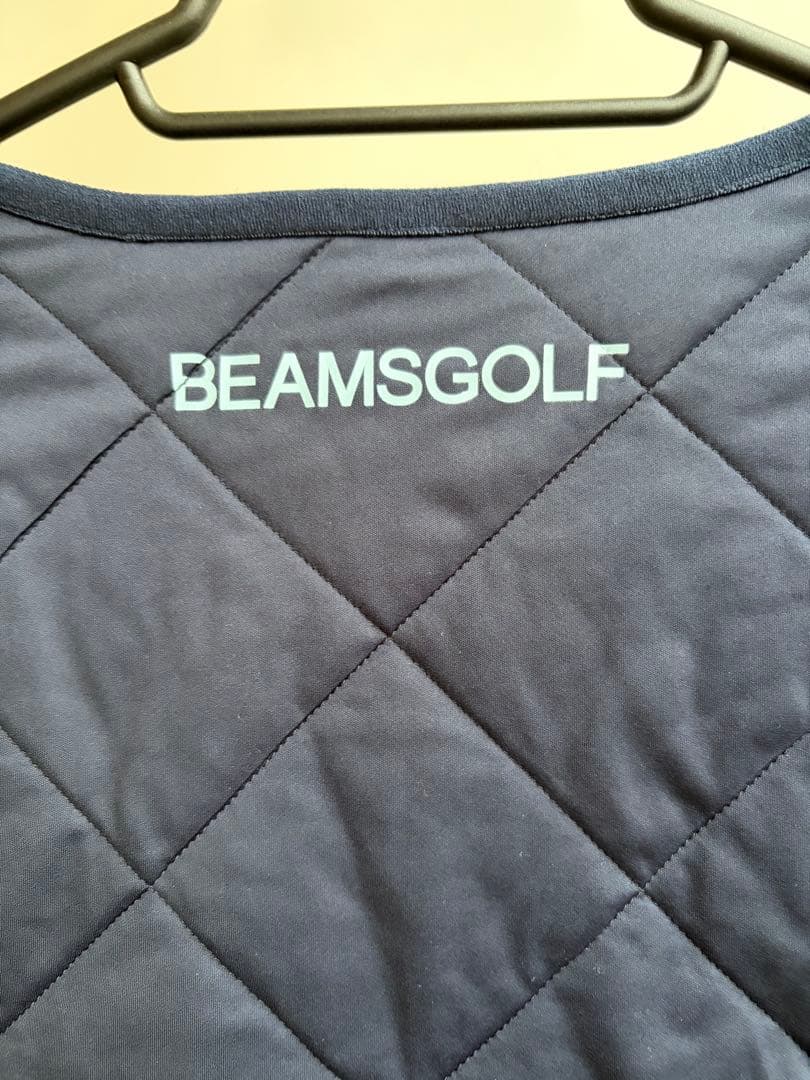 BEAMS GOLF ネイビー キルティングジャケット