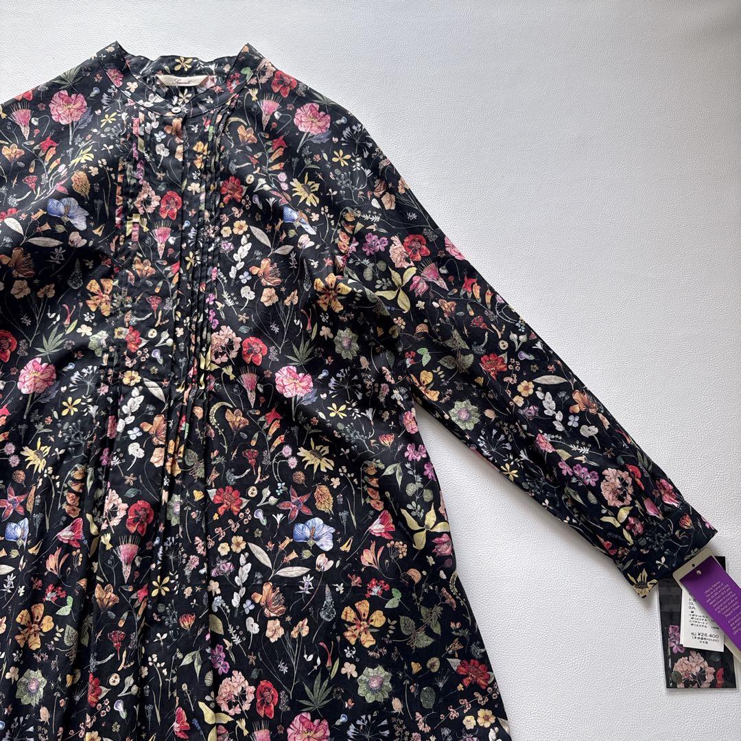 【新品タグ付】ウェルベック　リバティ　ロングワンピース　花柄　総柄