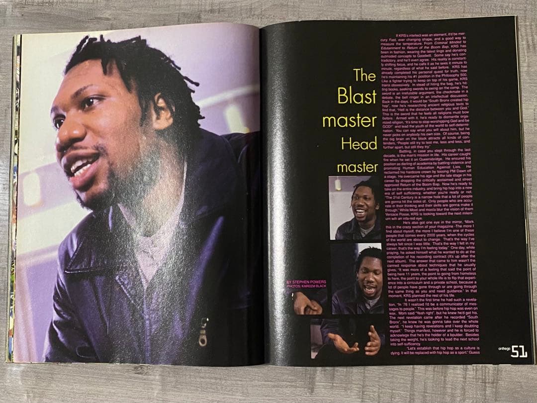 洋楽 KRS-One Godfather Don ON THE GO HIPHOP