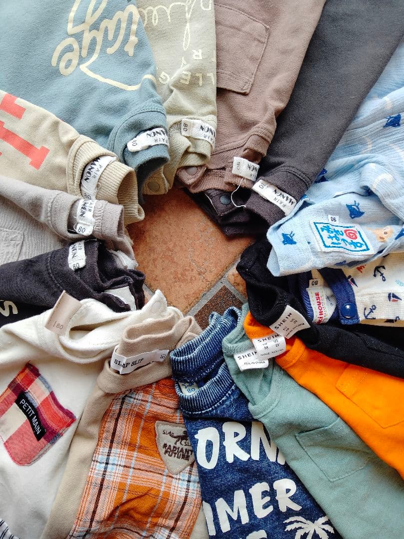 男の子 春・夏 まとめ売り 80 保育園着　【甚平 ペアマノン ミキハウス等】