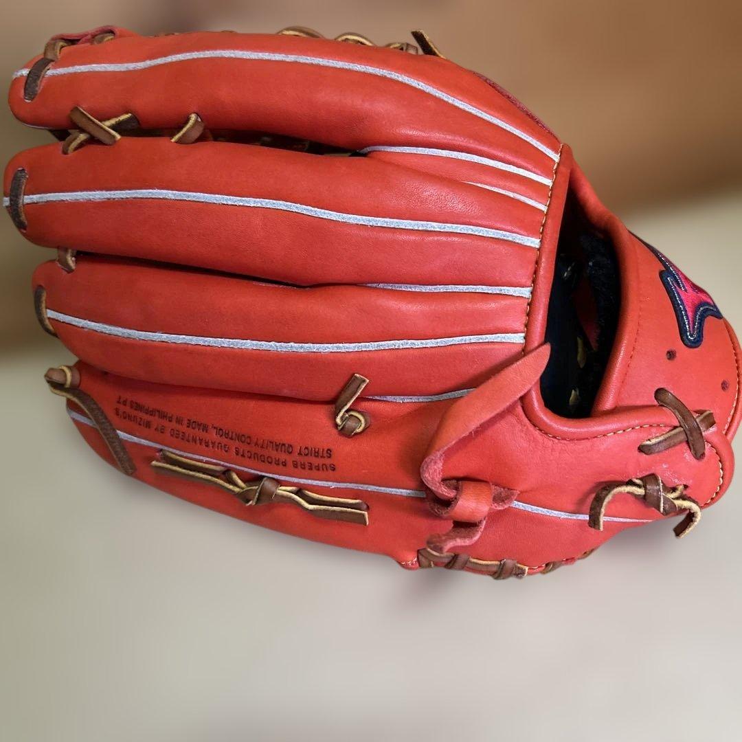 Mizuno オレンジグローブ