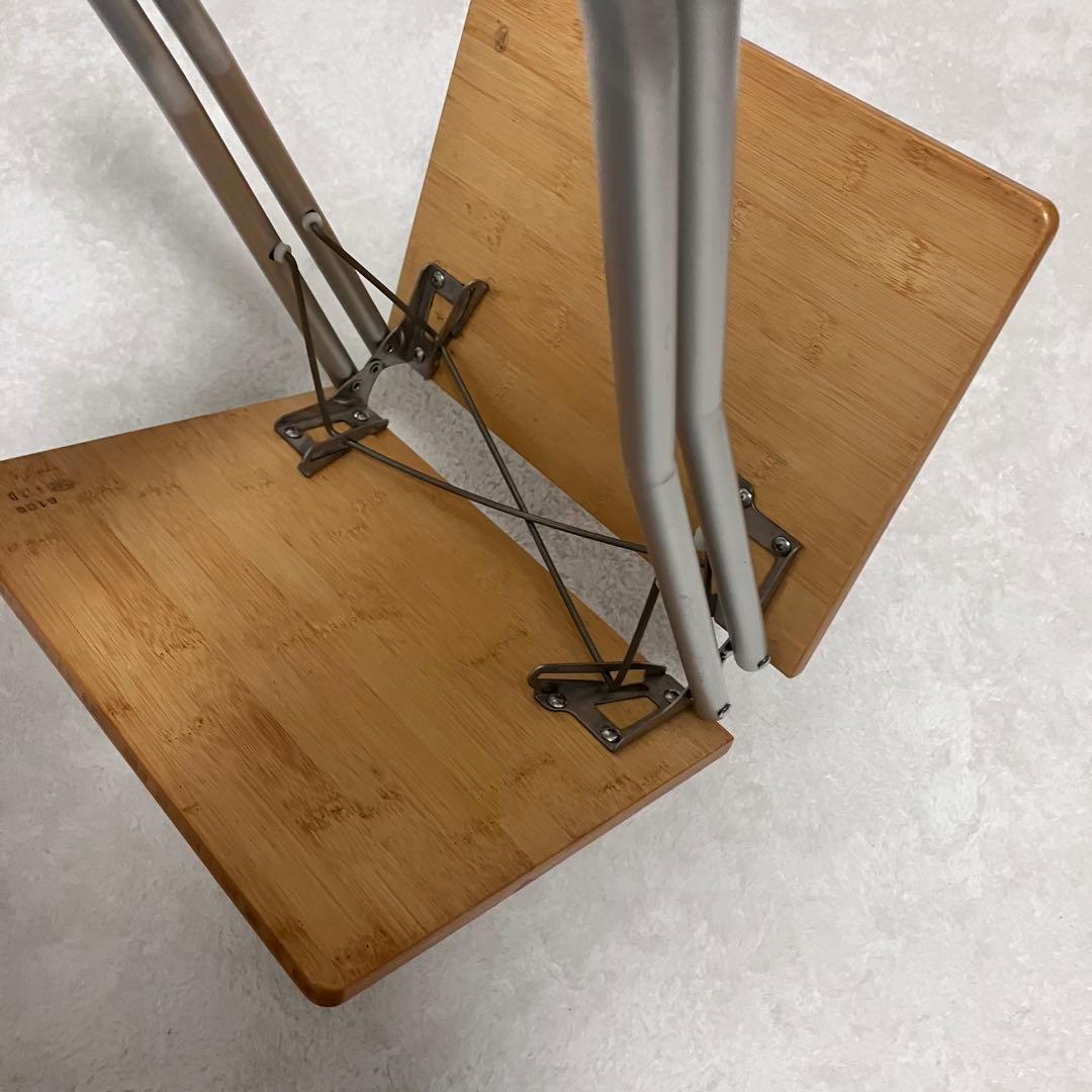  peak/スノーピーク　Myテーブル竹　折りたたみ　サイドテーブル