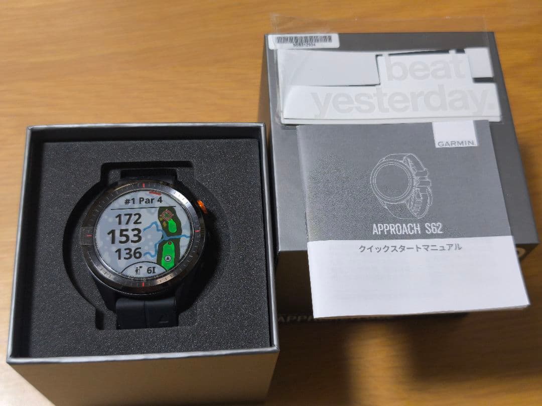 GARMIN APPROACH S62 GPSゴルフナビ