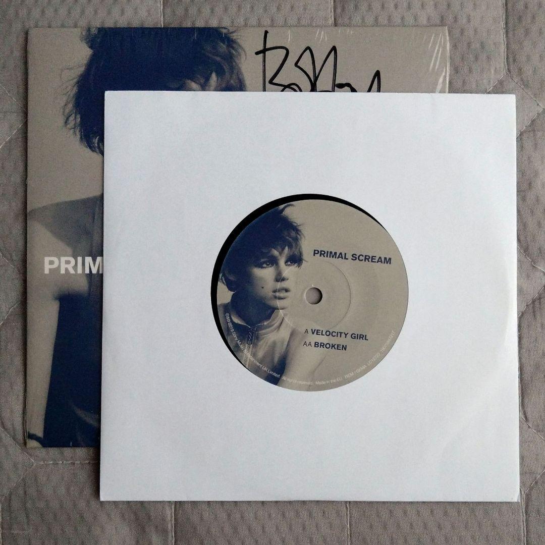 Primal Scream 限定直筆サイン入り レコード プライマル・スクリーム