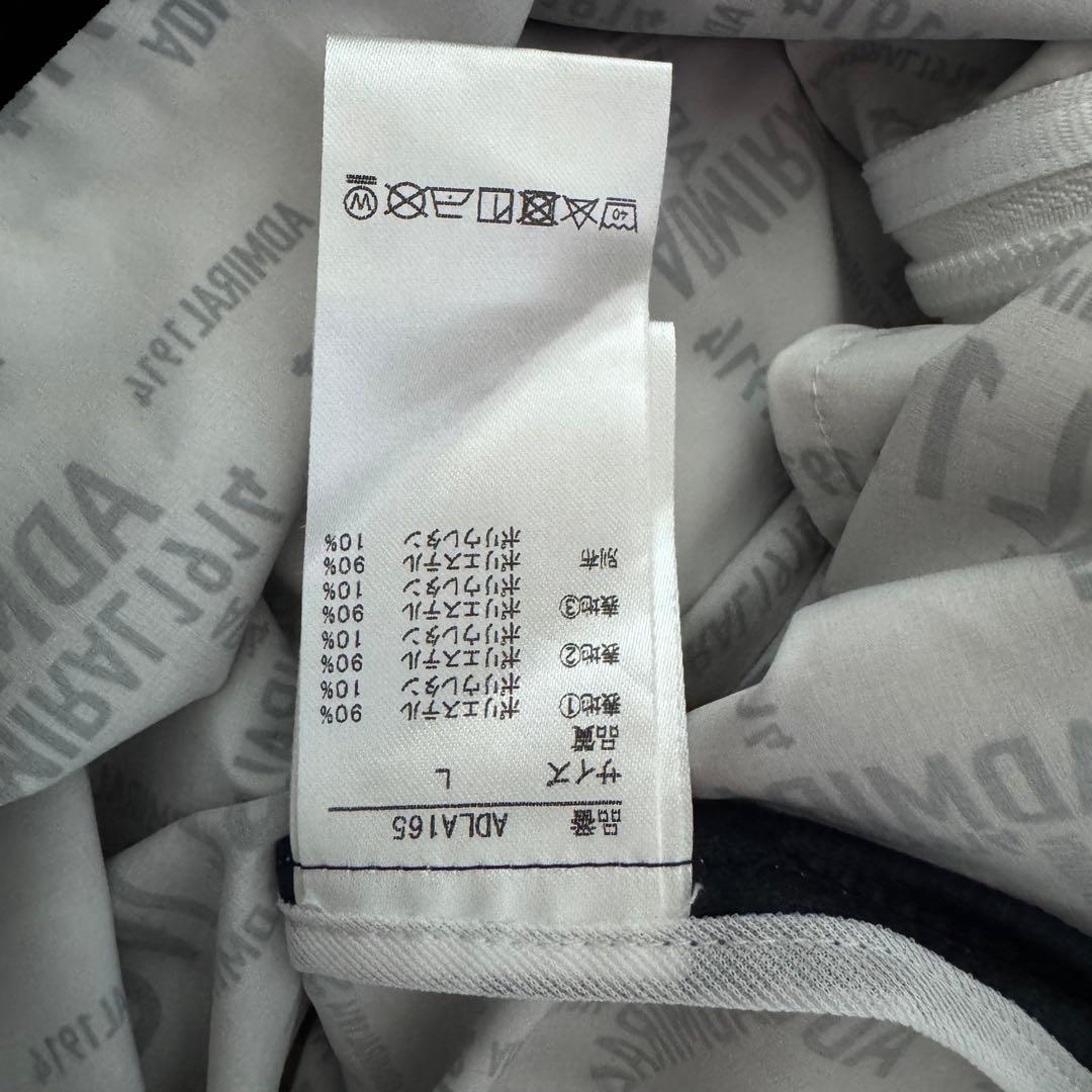 Admiral GOLF アドミラルゴルフ フルジップ 総柄 パーカー L 長袖