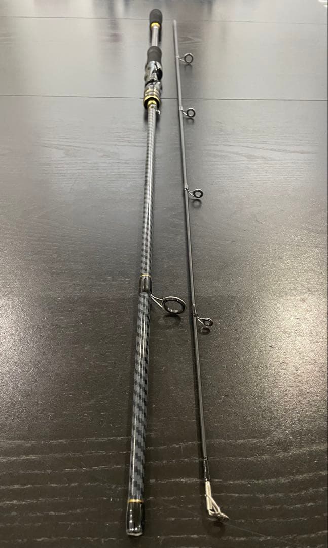 ルアー釣りデビュー2ピーススピニングロッド（180cm)3000番リールライン付