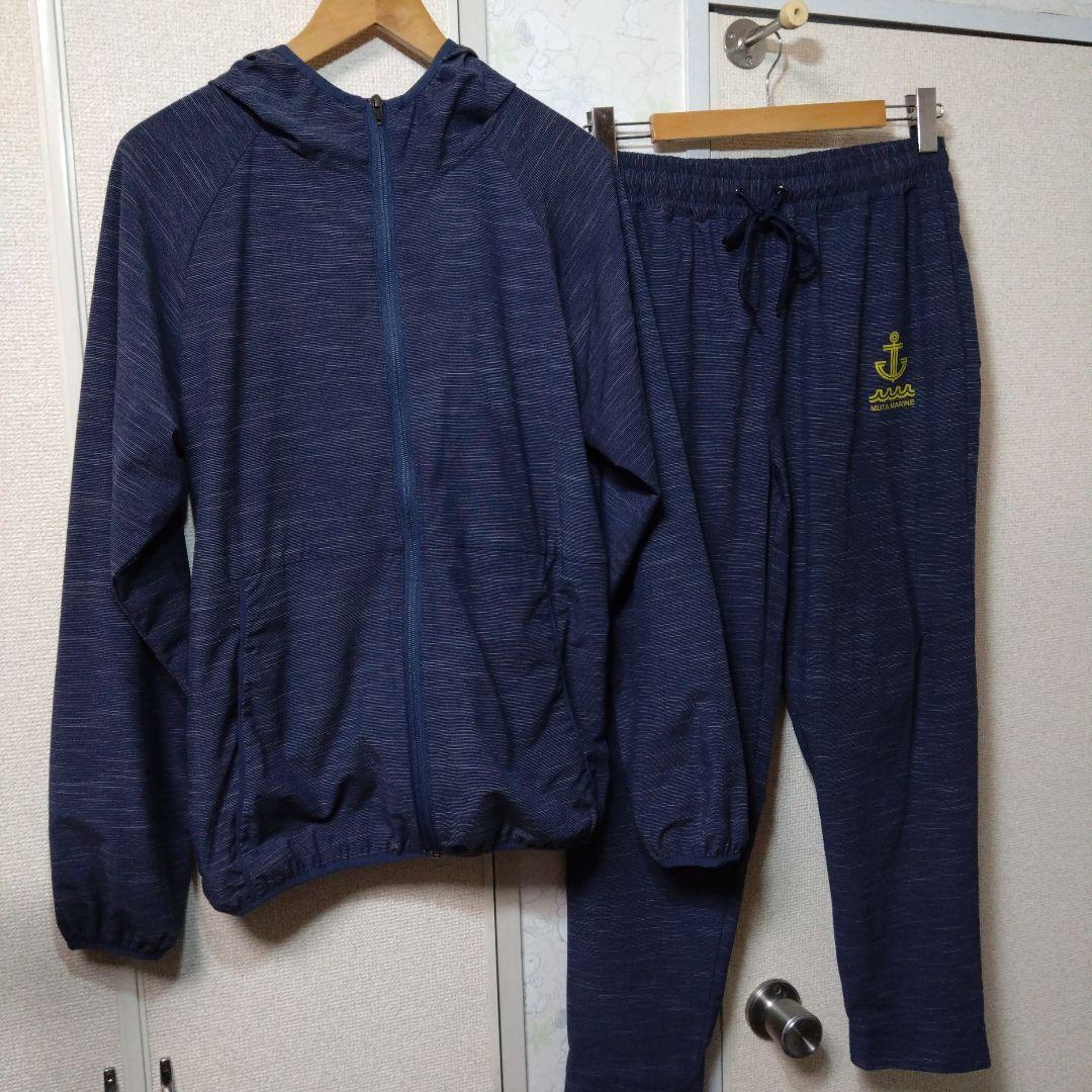 ムータマリン　ラッシュパーカー上下セットアップ　メンズ６ Lサイズ位