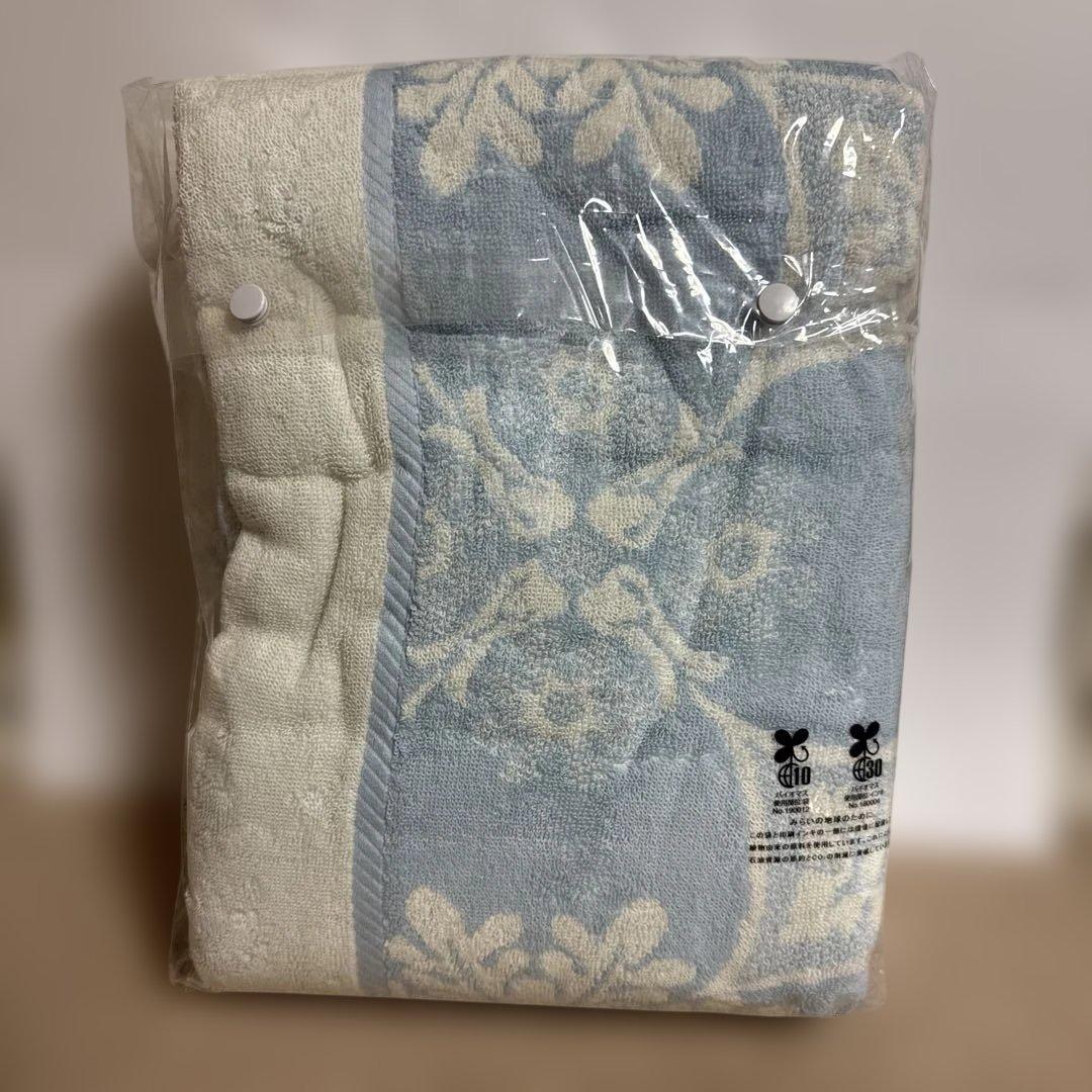 タオルケット 今治産 日本製 昭和西川 綿100% ピンク・ブルー 2点セット