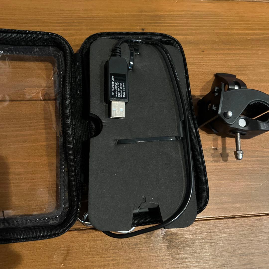 軽自動車登録　USB電源仕様 アンテナ一体型ETC車載器 バイク 音声案内