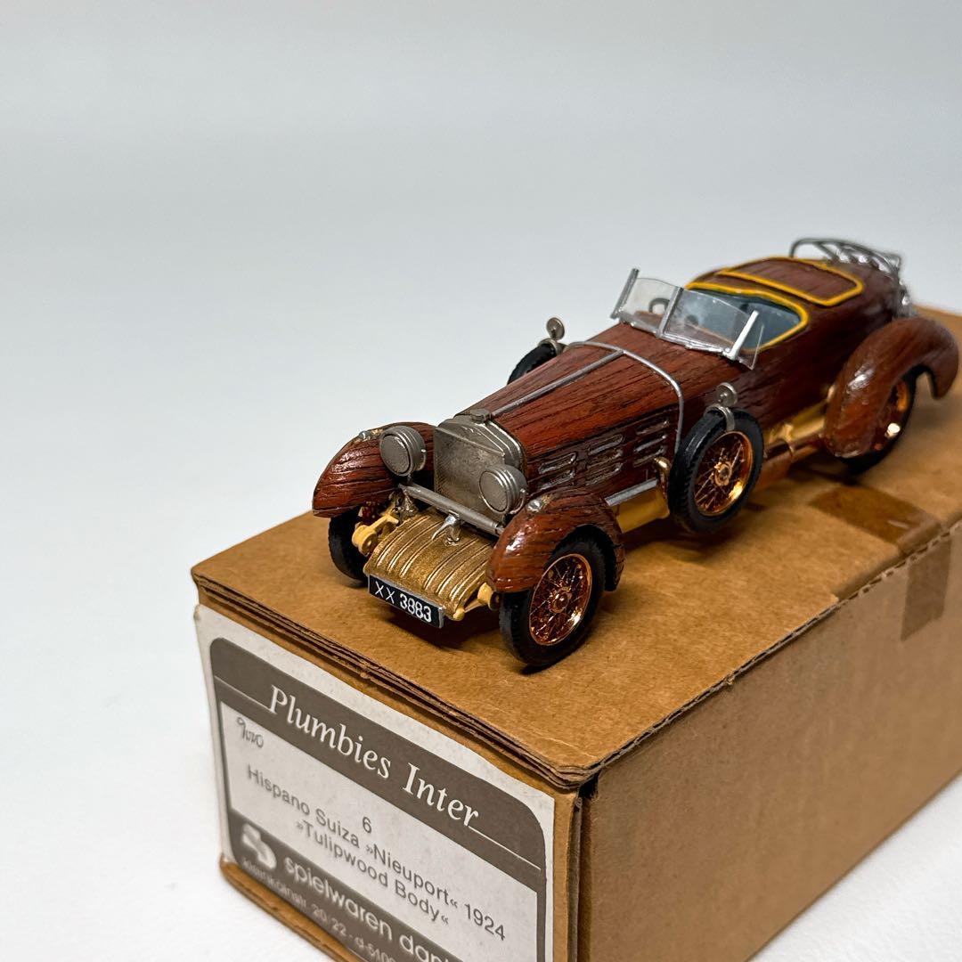 【完成品】1/43 イスパノスイザ ニューポート 1924 チューリップウッド