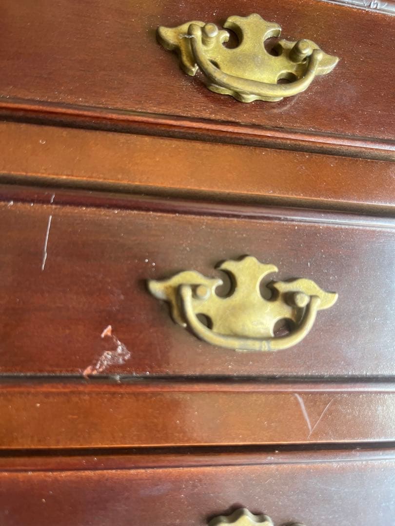 希少 ジュエリーケース ライティング 引き出し 小物入 インテリア アンティーク