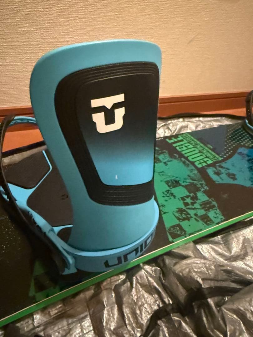 011 154cm .ユニオン24-25バインディング、他セット