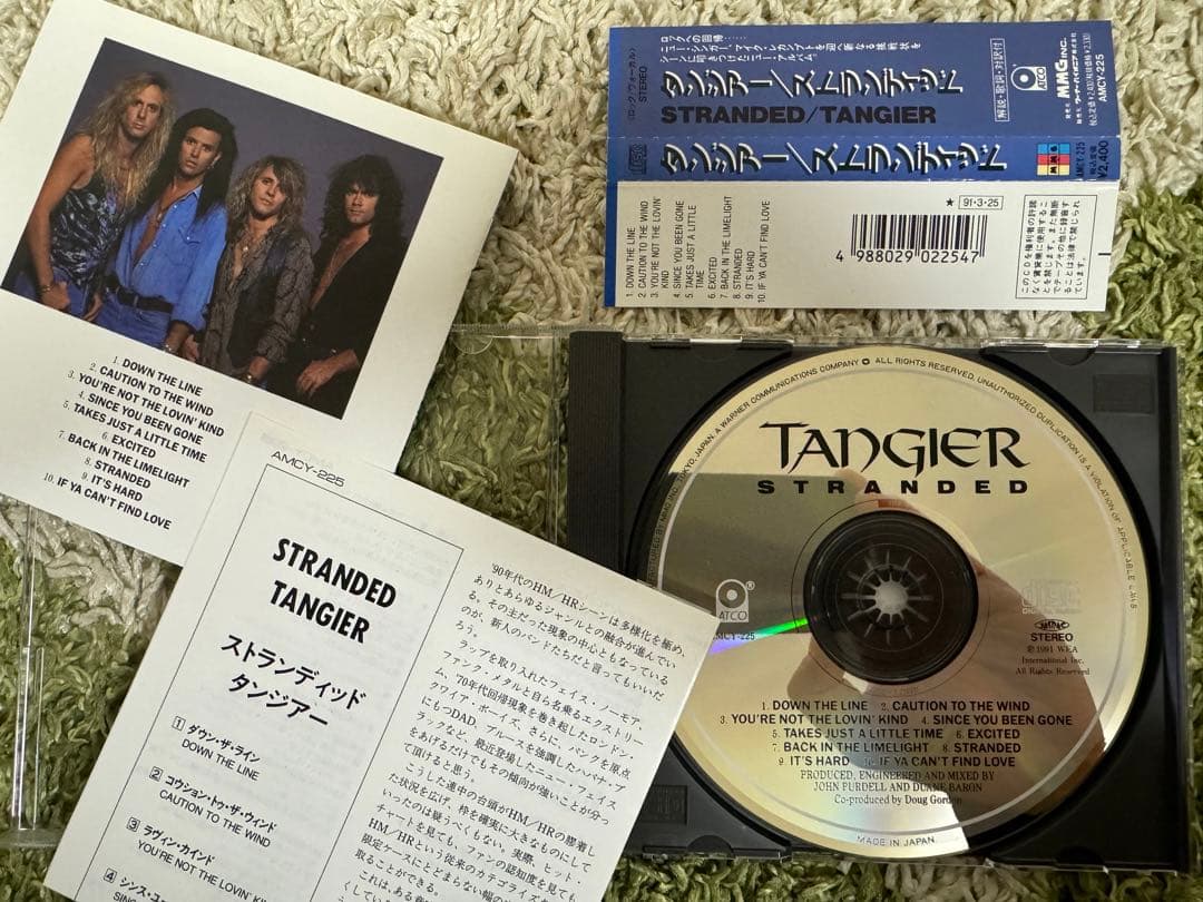 TANGIER/STRANDED 国内盤 帯付！タンジアー/ストランディッド