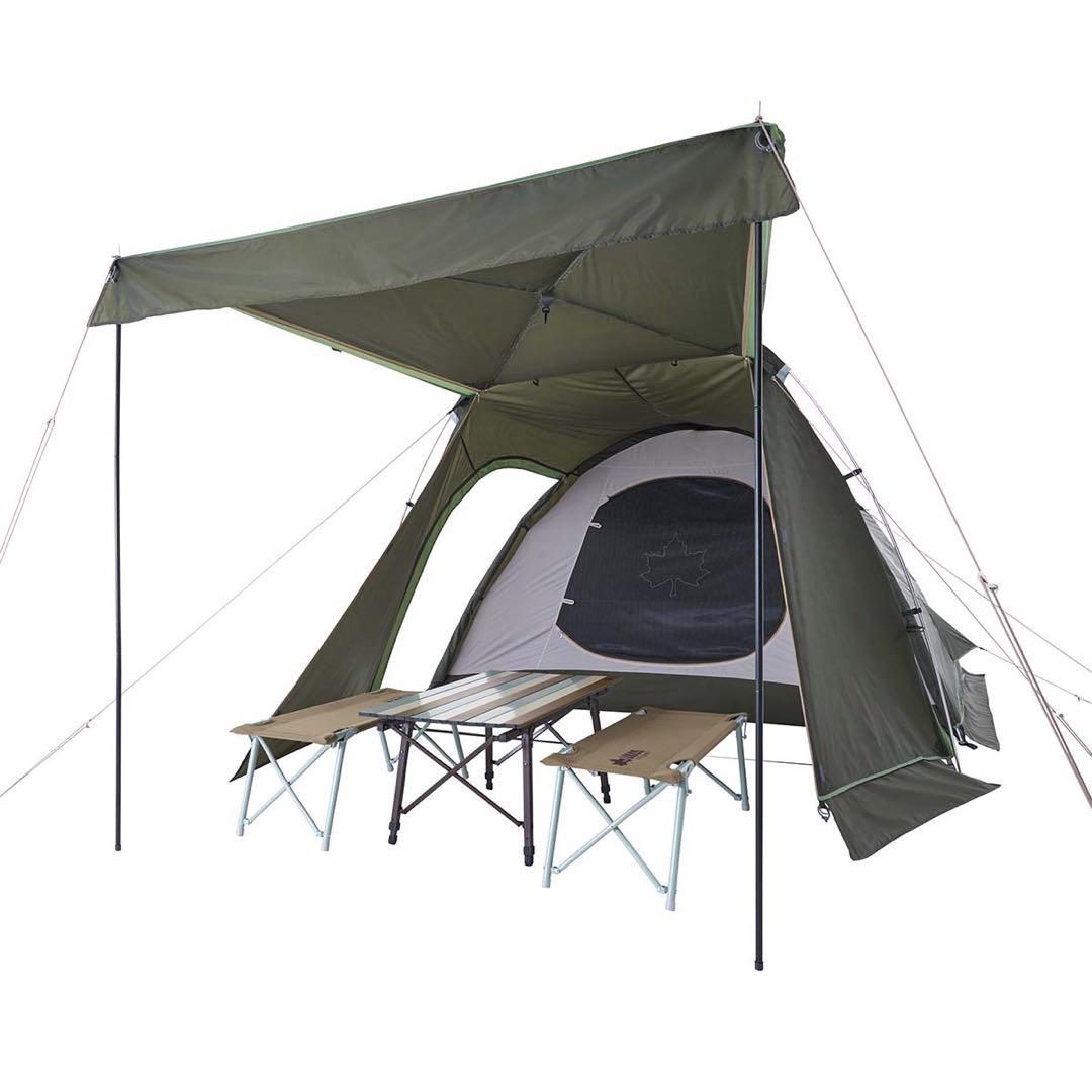 LOGOS ドーム型テント オリーブグリーン