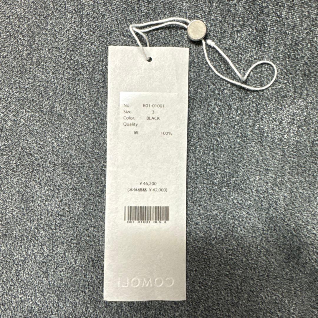 25ss COMOLI デニムジャケット BLACK サイズ 3