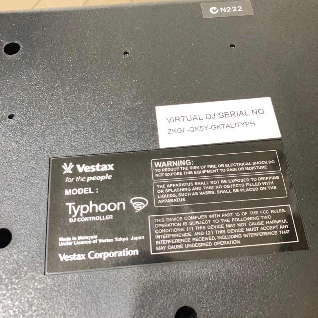 m*6様 Vestax Typhoon DJコントローラー　オーディオインターフ