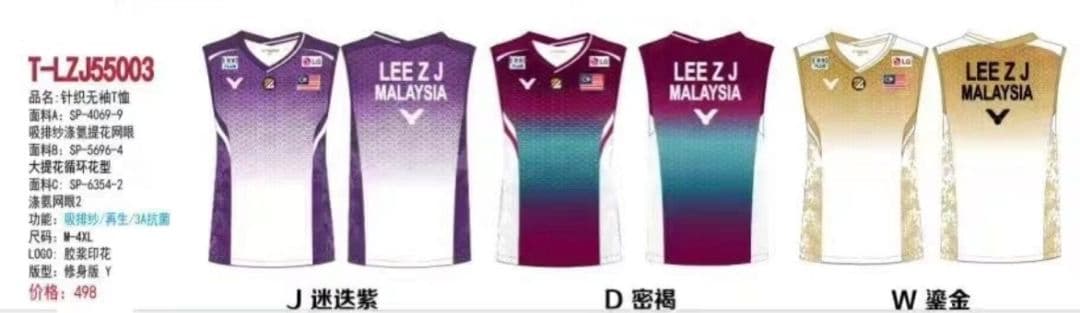 VICTOR公式限定 LZJ選手モデル マレーシア代表 選手支給 桃田賢斗NTT