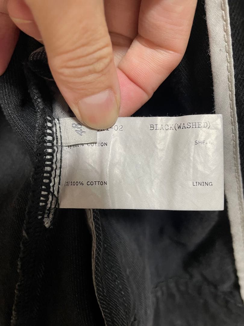 PROFESSOR.E E Type 03 デニムジャケット　ブラック