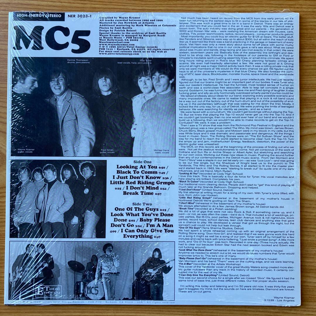 限定 美品 MC5 ’66 BREAKOUT アナログ LP ROCK PUNK