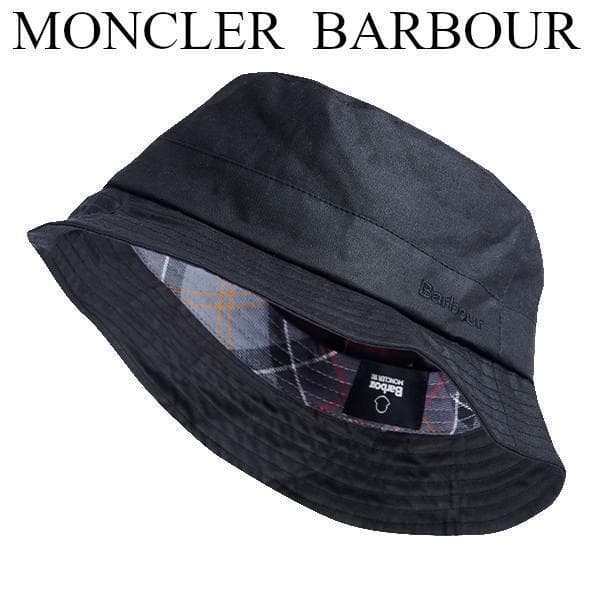 L　MONCLER GENIUS BARBOUR　ハット　モンクレール　バブワー