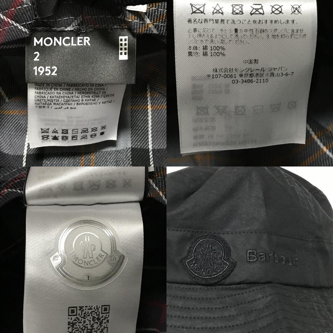 L　MONCLER GENIUS BARBOUR　ハット　モンクレール　バブワー