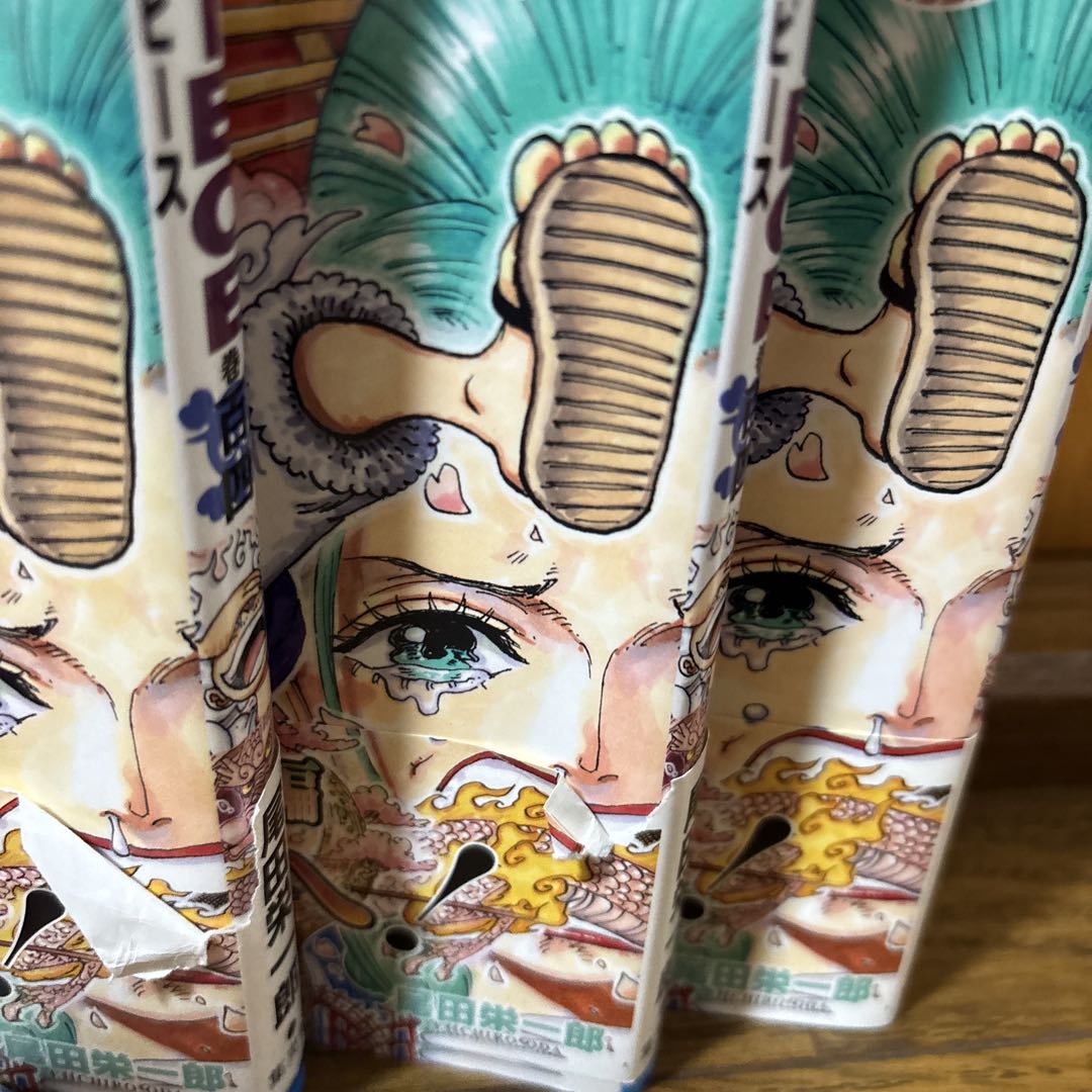 ONE PIECE 104巻　4冊　初版　帯付き