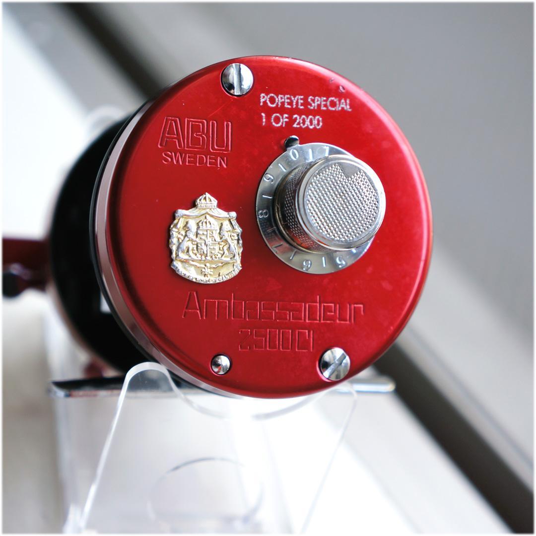 【限定品】アンバサダー２５００ＣＩ ポパイスペシャル 赤／レッド 060006