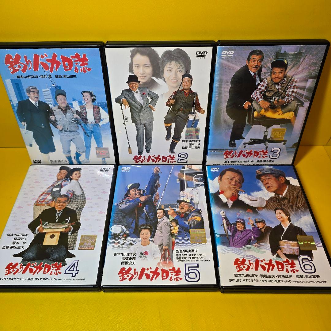 新品ケース交換済み　釣りバカ日誌 DVDシリーズ全22作品