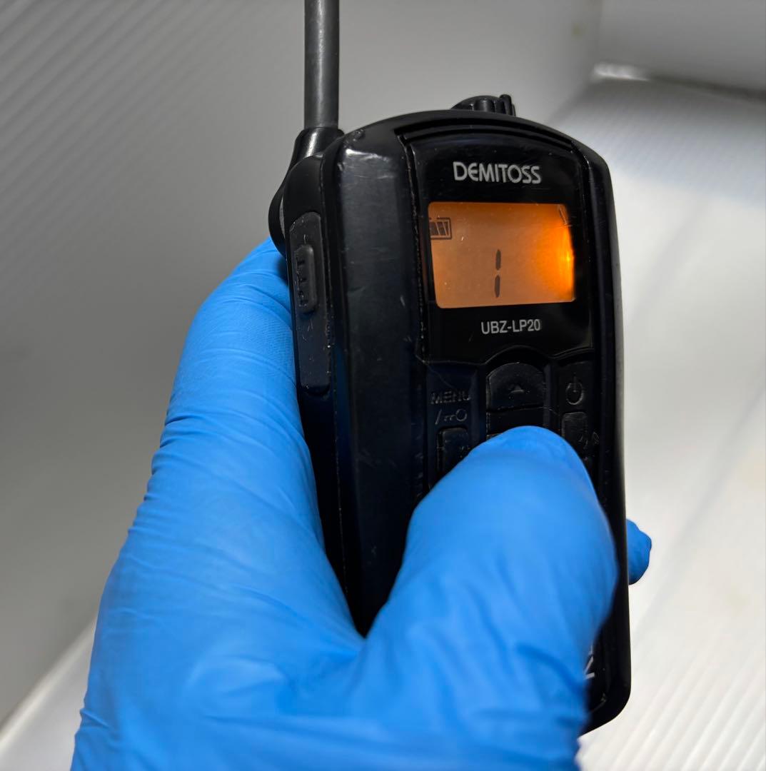 KENWOOD UBZ-LS20 LP20 2台 充電器付 動作品