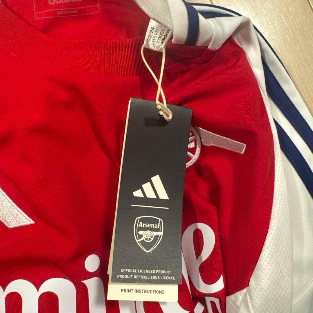 アーセナル24/25 ØDEGAARD 8番 XLサイズ レプリカユニフォーム