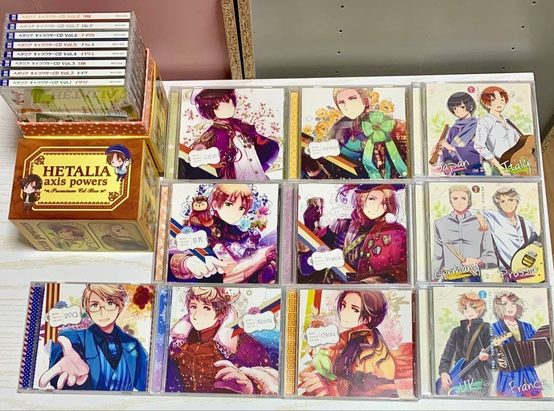 バラ売り可/ヘタリア　キャラクターCD 1 BOX、Ⅱ、Twinkle、特典など
