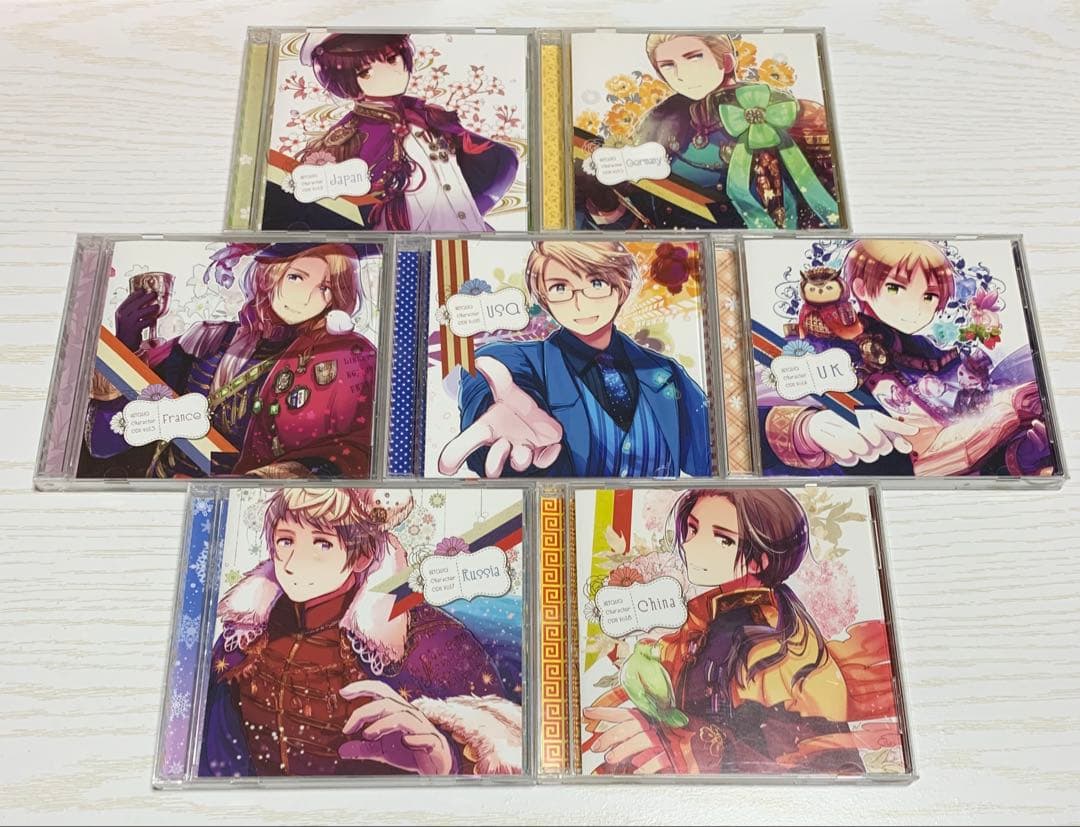 バラ売り可/ヘタリア　キャラクターCD 1 BOX、Ⅱ、Twinkle、特典など