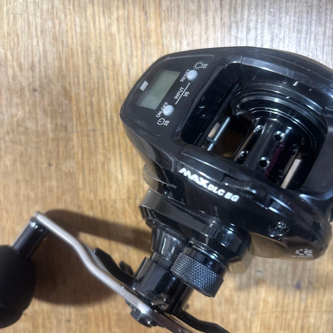 Abu Garcia MAX DLC BGH-L両軸リール ブラック