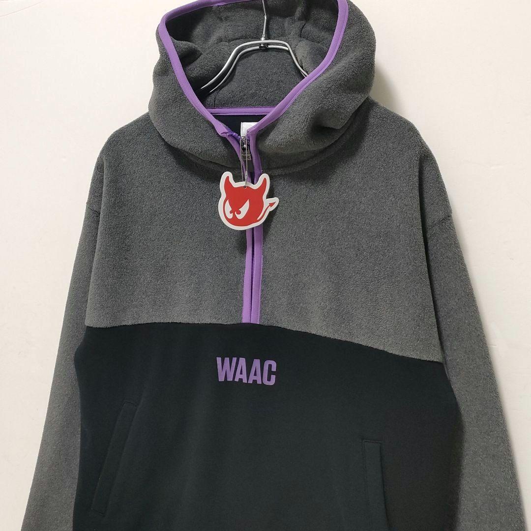 【未使用品】WAAC　ハーフジップ　プルオーバー　パーカー　フリース　サイズ3