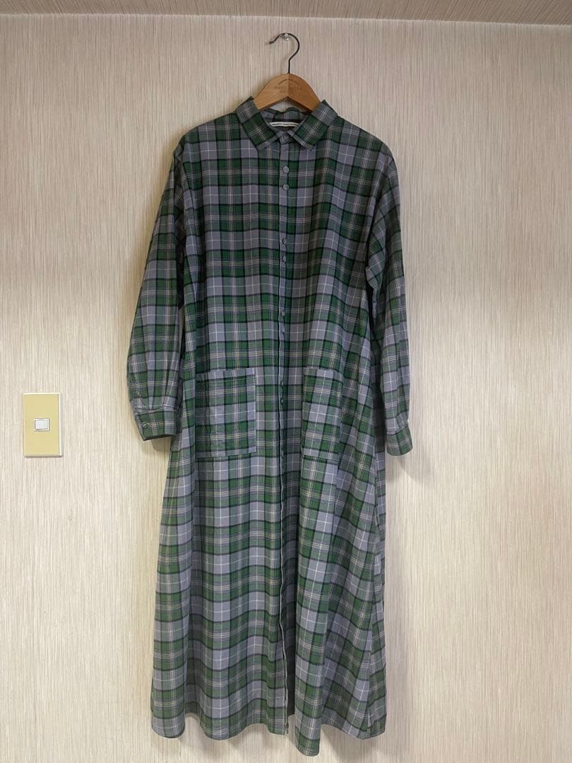 グランマママドーター　チェックワンピース 美品