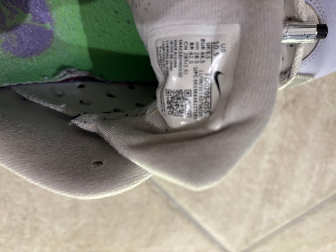 ナイキ エアジョーダン 6 レトロ　ゴルフ サイズ28.5