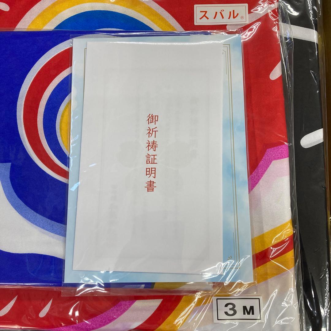 4m 6点セット昴　アミック生地雲龍吹流し