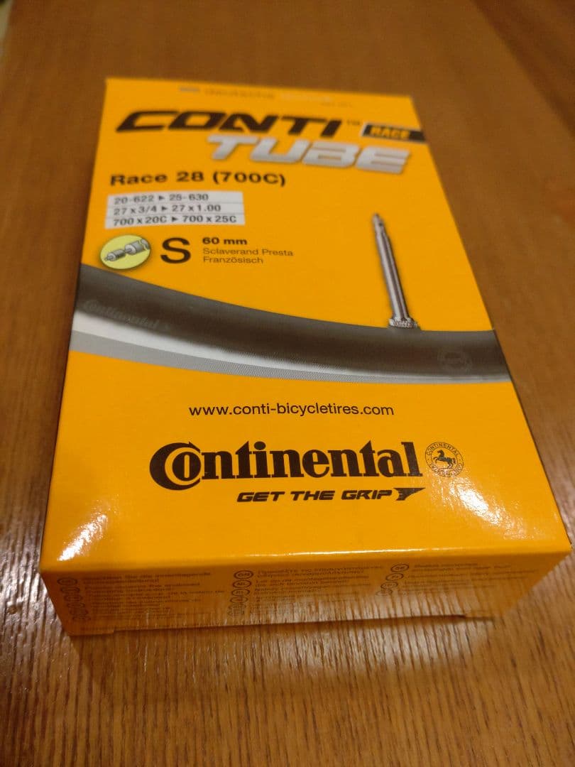 コンチネンタル GP5000 25C　クリンチャー2本 コンチネンタルチューブ