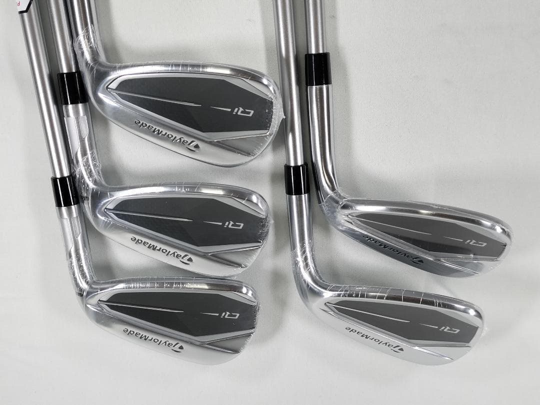 【女性：新品：L】5本セット テーラーメイド⭐QIアイアン7～9・PW・SW
