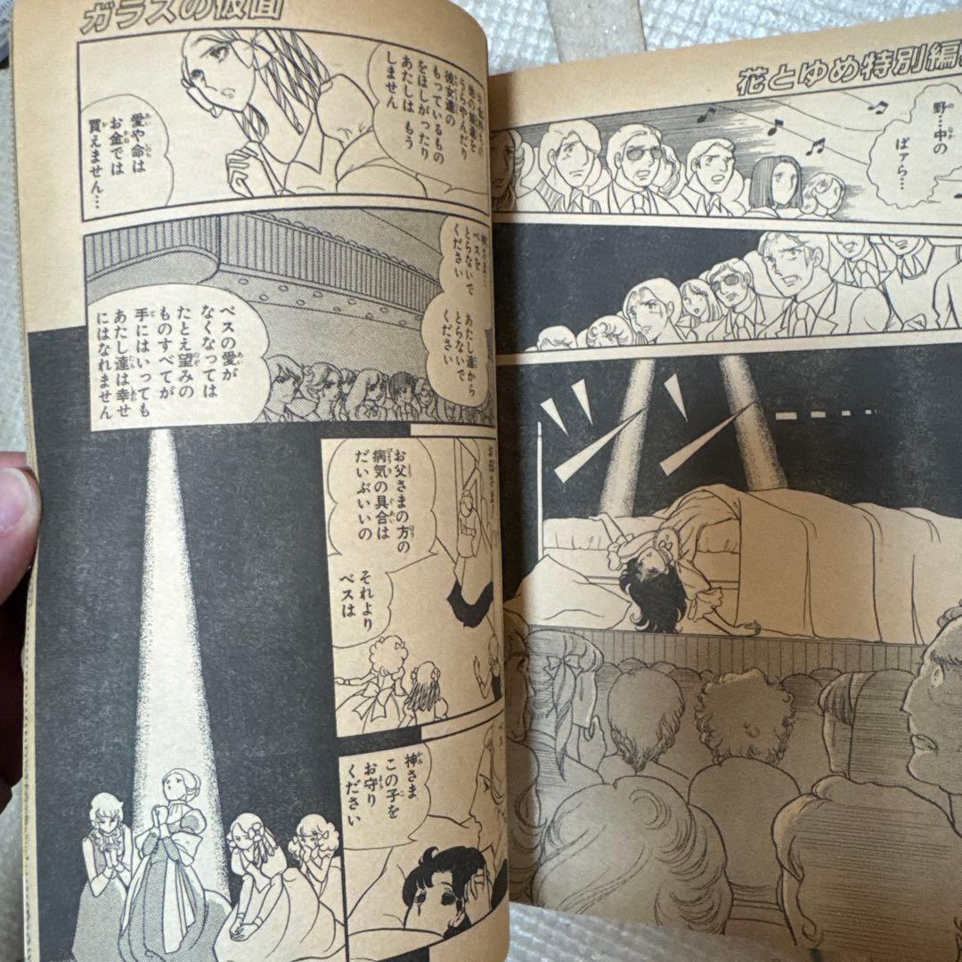 ＊【付録完備・当時物】ガラスの仮面 ダイジェスト版 花とゆめ特別編集 アニメ