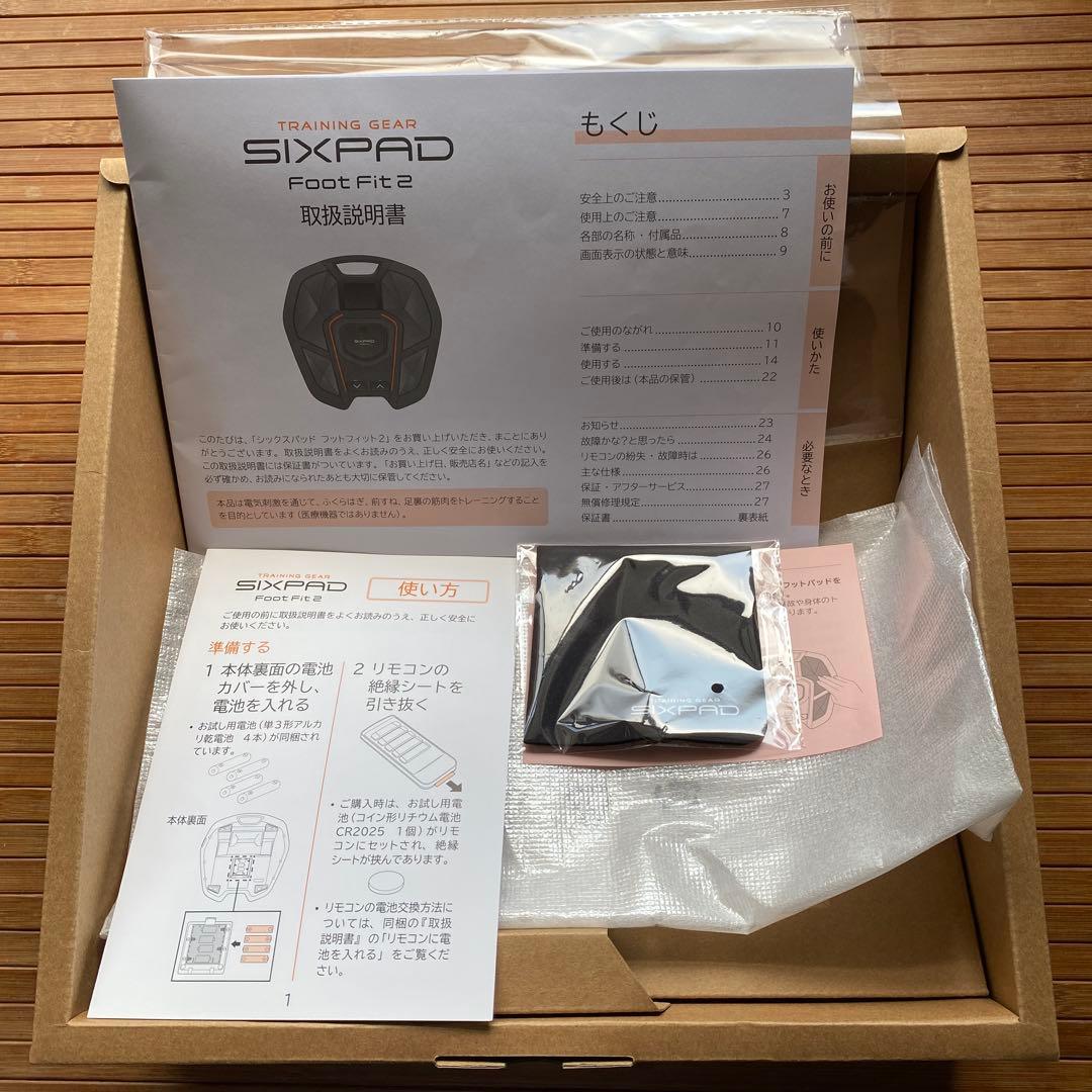 シックスパッド フットフィット2 ブラック