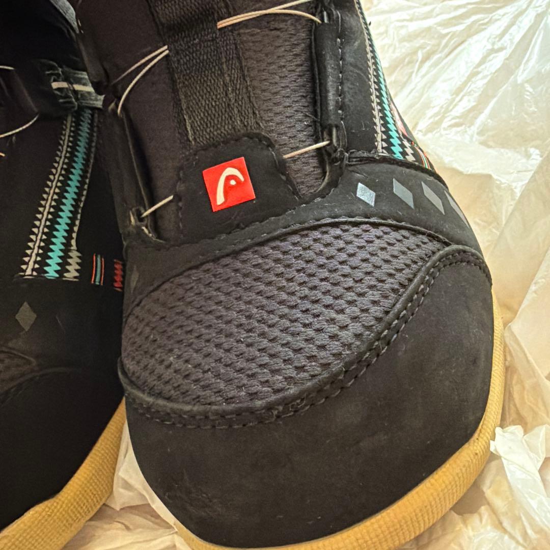 HEAD スノーボードブーツ BOAダイアル式 システム ブラック 23.5cm