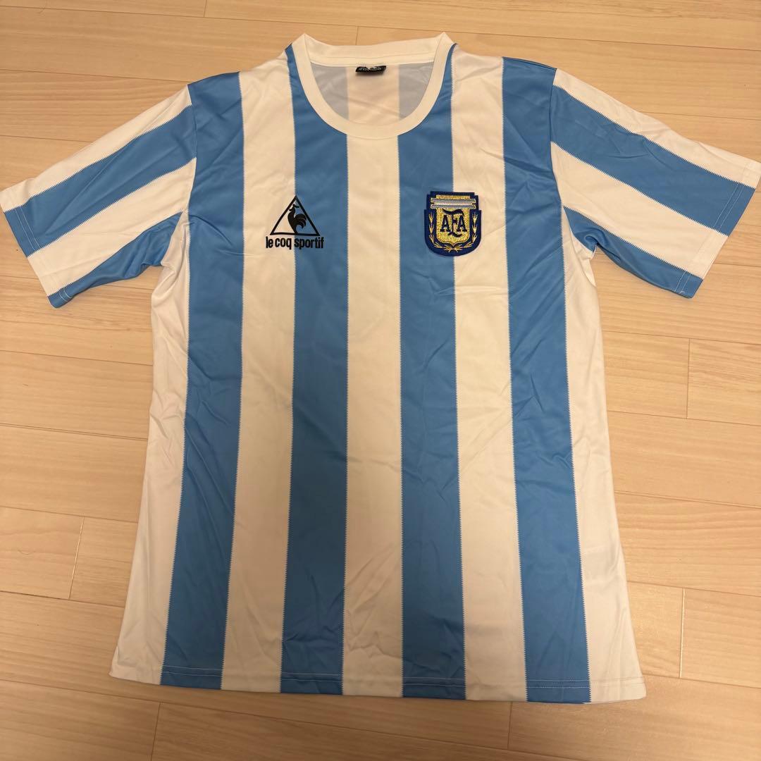 マラドーナ　アルゼンチン　ユニフォーム　ワールドカップ　1986 優勝