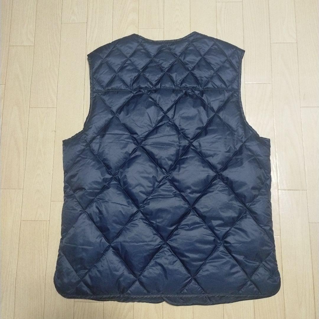 美品　PAPAS パパス　ダウンベスト　キルティング　ゴルフ　ダウン　フェザー