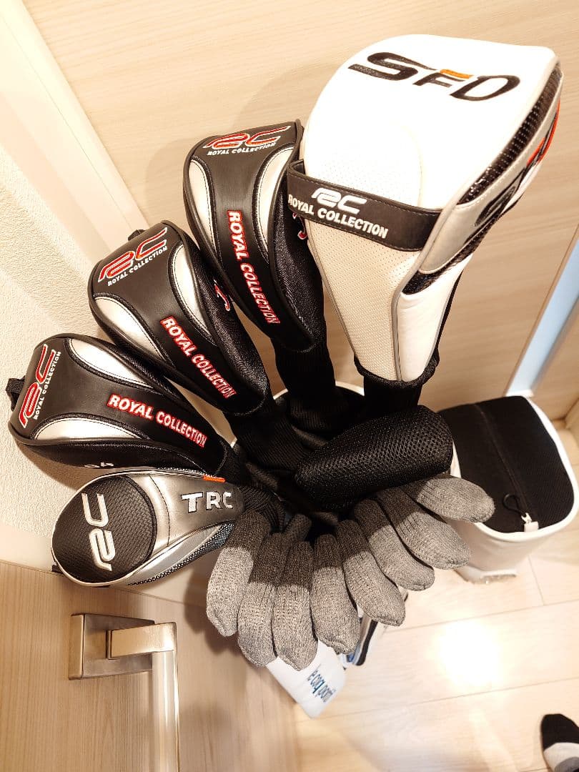 メンズゴルフクラブセット ルコックキャディバック付 ロイヤルコレクション